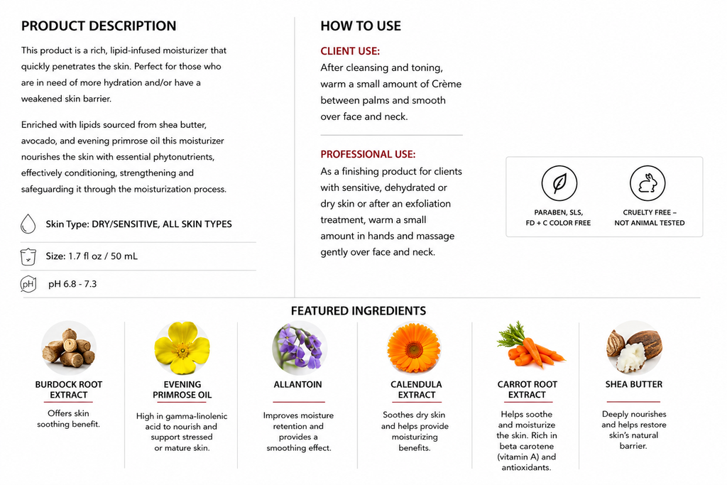 Calendula + Evening Primrose Cream