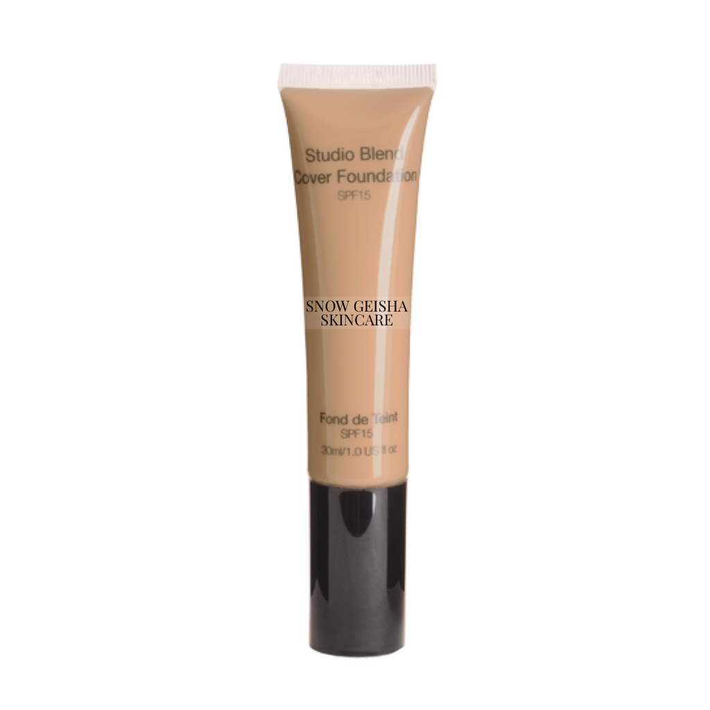 Studio Blend Cover Foundation SPF 15 '120' - SNOW GEISHA SKINCARE