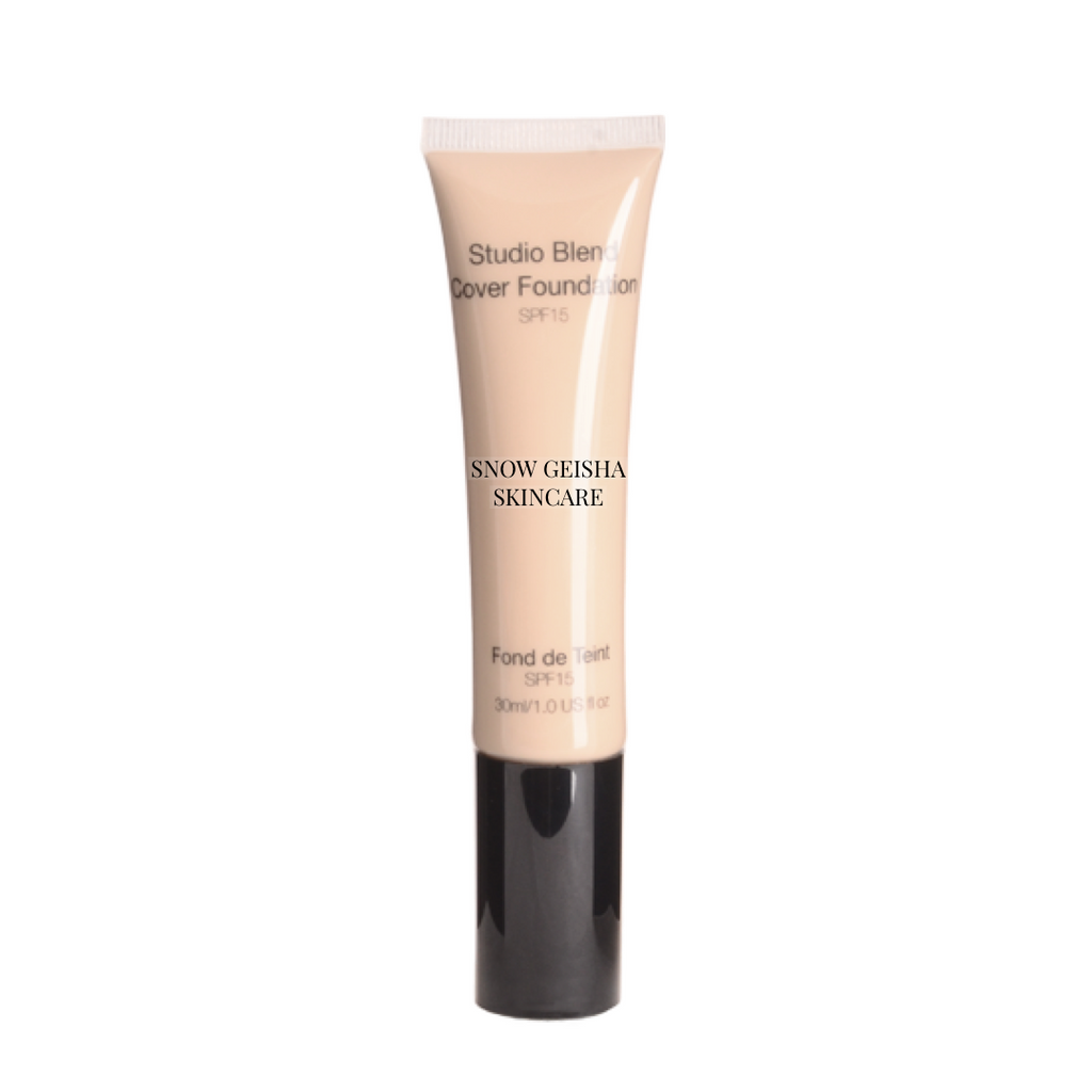 Studio Blend Cover Foundation SPF 15 '105' - SNOW GEISHA SKINCARE